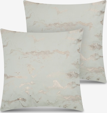 Aspero Pillow 'Carrara' in Pink: front