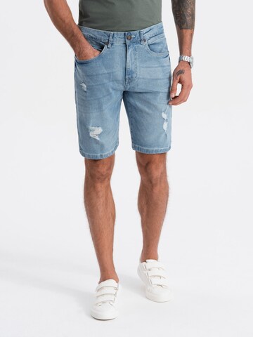 Regular Jean 'W311' Ombre en bleu : devant