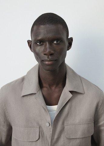 MANGO MAN Between-Season Jacket 'Umbria' in Brown