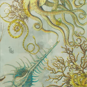 Bolongaro Trevor Schal 'Pacifico' in Grau: Vorderseite