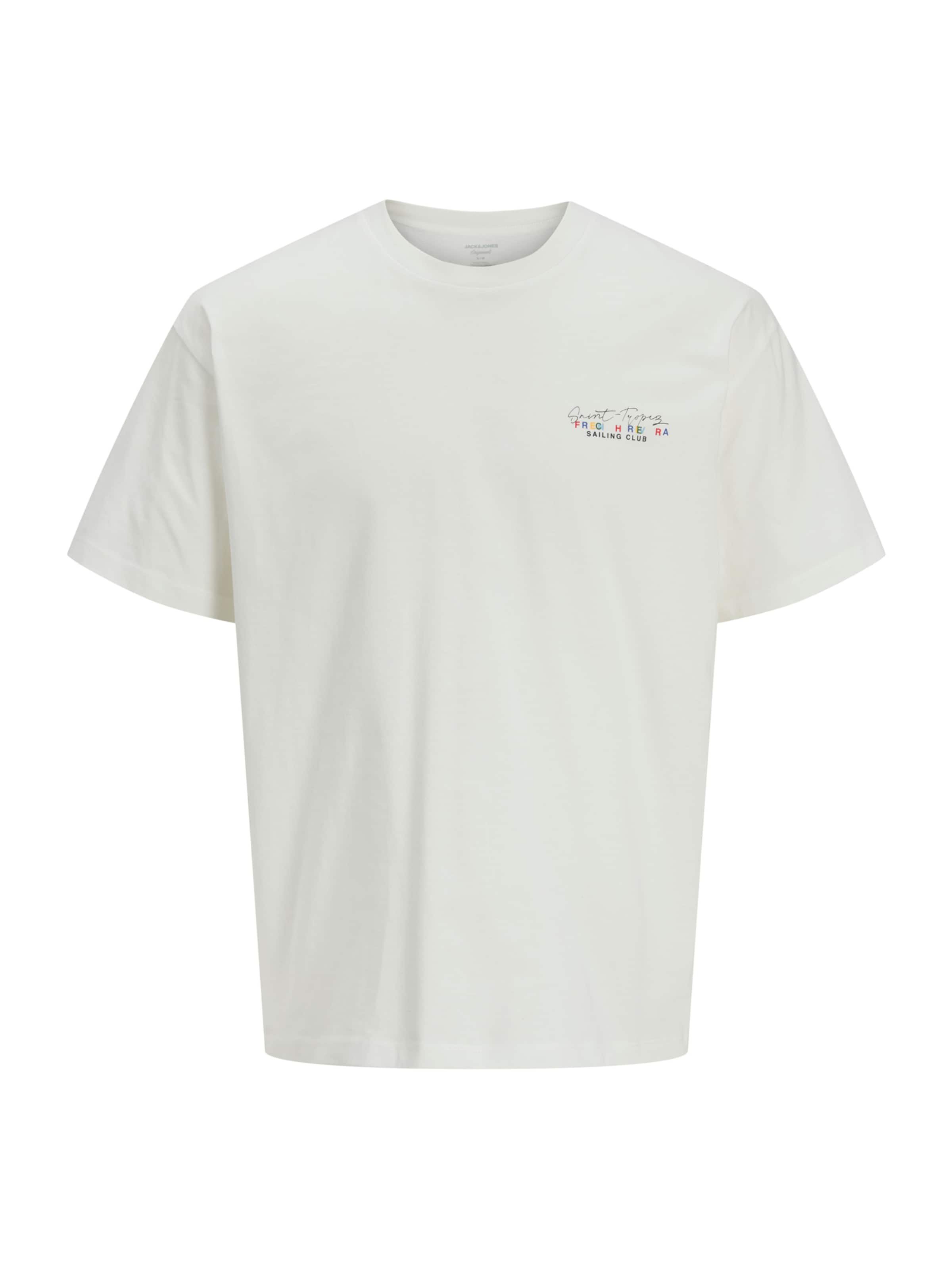 JACK & JONES Majica 'JORART' | bela barva: sprednja stran