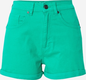 SISTERS POINT Regular Jeans 'OSSY' in Green: front