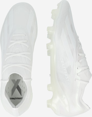 Ghete de fotbal 'X Crazyfast.1' de la ADIDAS PERFORMANCE pe alb