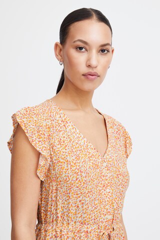 ICHI Summer dress 'IHVERA' in Orange