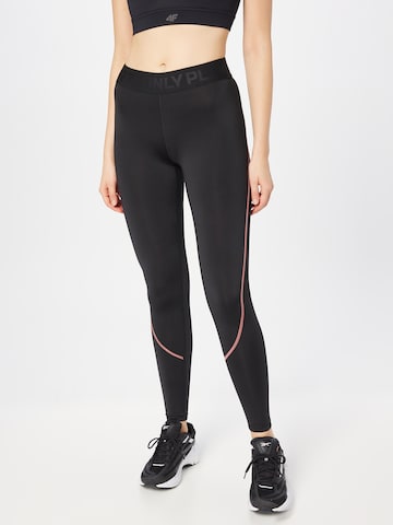 ONLY PLAY Regular Workout Pants 'Gill' in Black: front