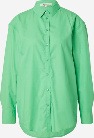 GARCIA Blouse in Groen: voorkant