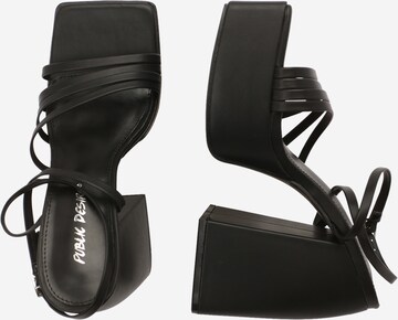 Sandalo con cinturino 'AMERIE' di Public Desire in nero