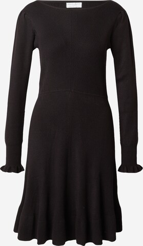 Lindex Knitted dress 'Daniela' in Black: front