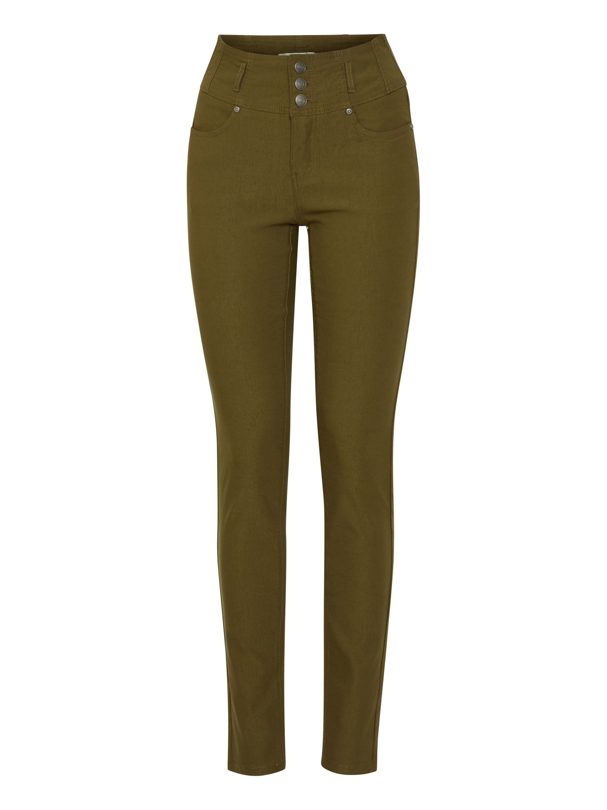 Fransa Jeans 'Zalin' in Green: front