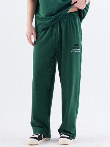 Loosefit Pantaloni 'Mayenne' di VAMOS CLO in verde