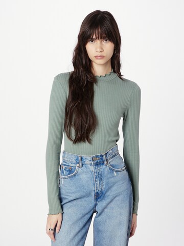 JDY Majica 'FRANSISKA' | zelena barva: sprednja stran