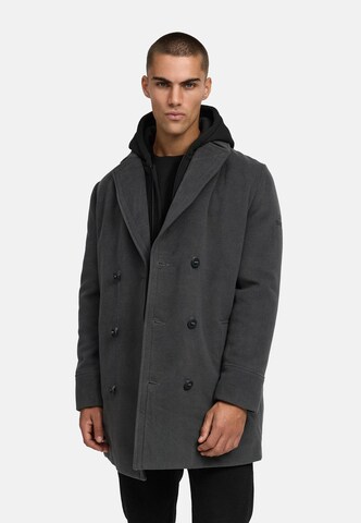 STONE HARBOUR Winter coat 'Darioon XX' in Grey: front