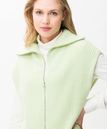 BRAX Knitted Vest in Green
