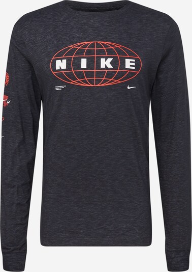 NIKE T-Shirt fonctionnel en rouge / noir / blanc, Vue avec produit