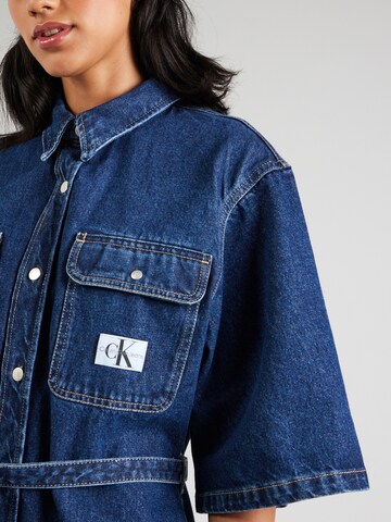 Calvin Klein Jeans Kleid in Blau