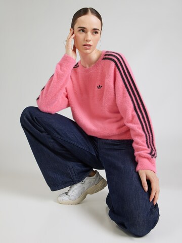 ADIDAS ORIGINALS Sweater 'HOLIDAY' in Pink: front