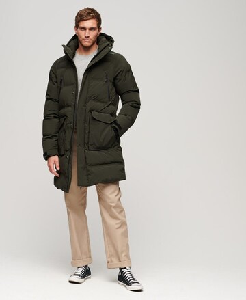 Superdry Winterjas in Groen