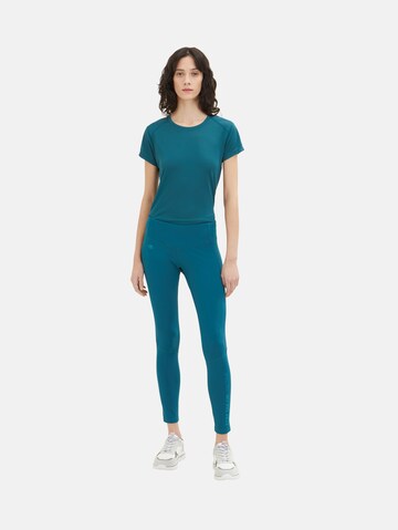 TOM TAILOR Skinny Leggings 'Anke' in Grün