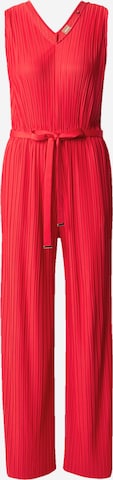 BOSS Black Jumpsuit 'EDACRIA' in Red: front