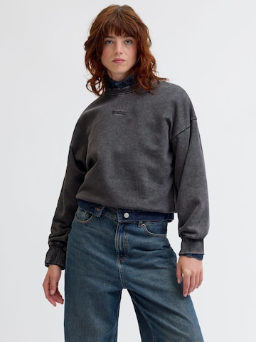 Sweat-shirt 'JXLIPPA' JJXX en gris : devant