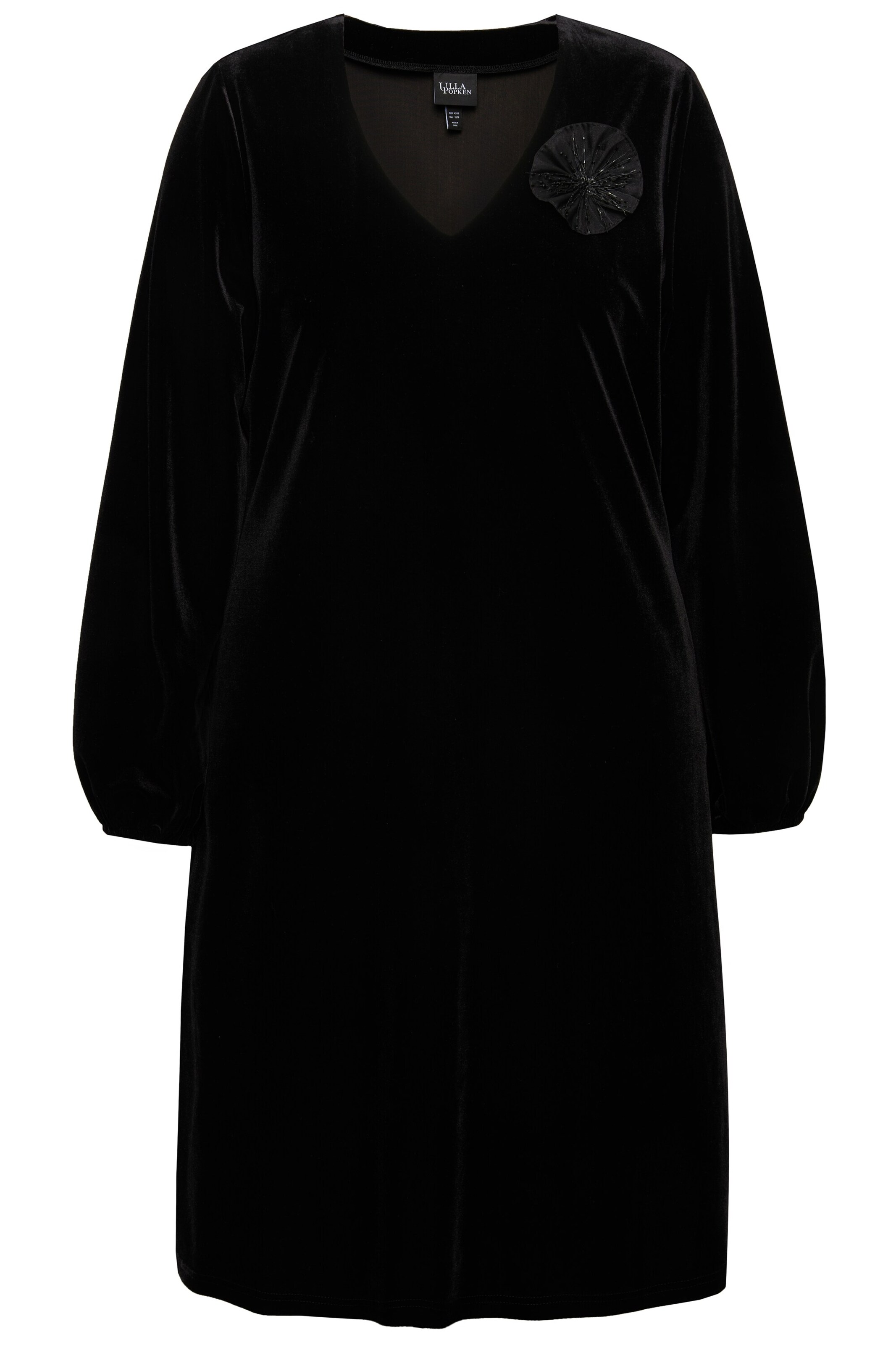 Ulla Popken Jurk in Zwart: voorkant