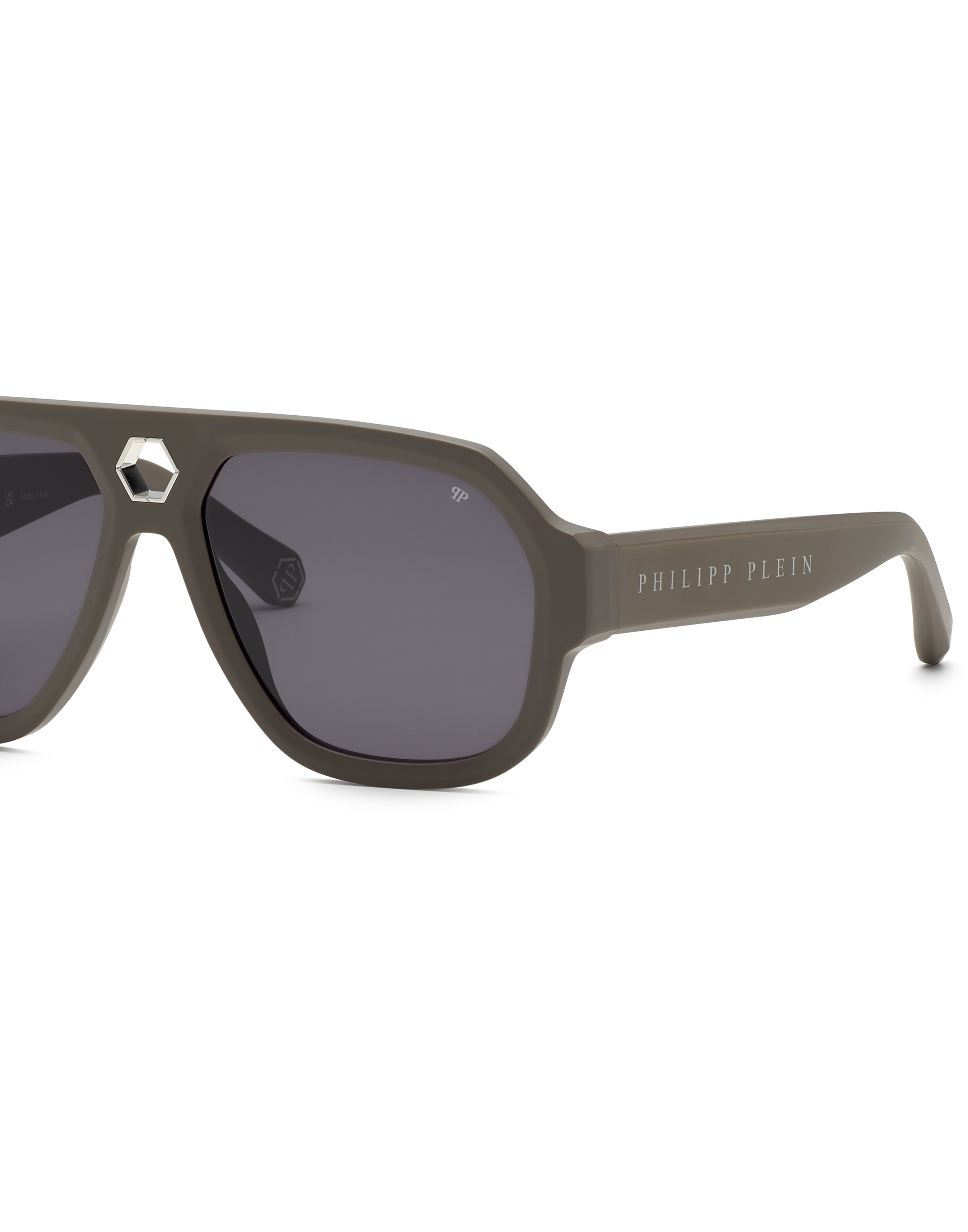 Philipp Plein - Óculos de sol 'Starlight' em cinzento