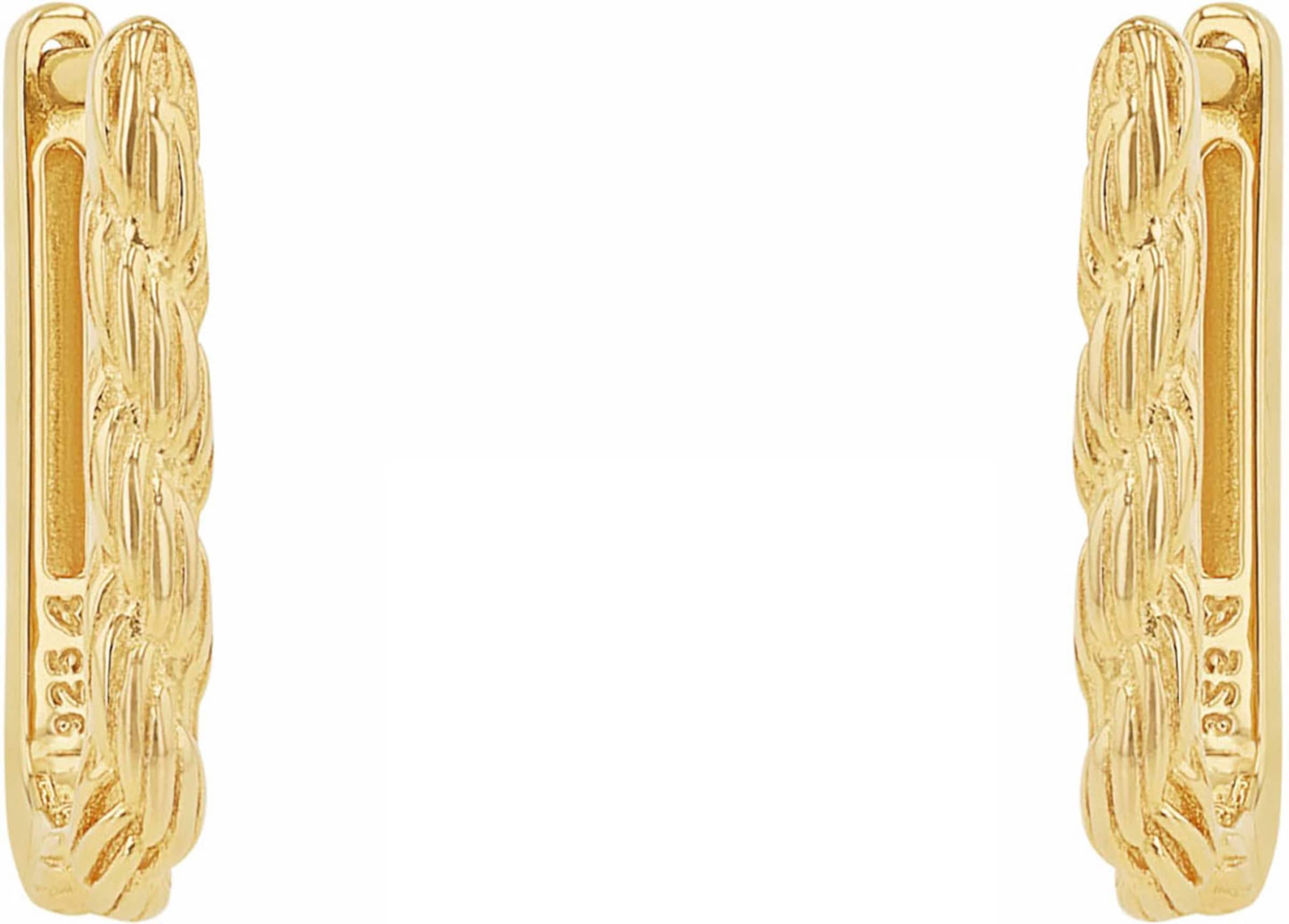 AMOR Earrings in Gold: front