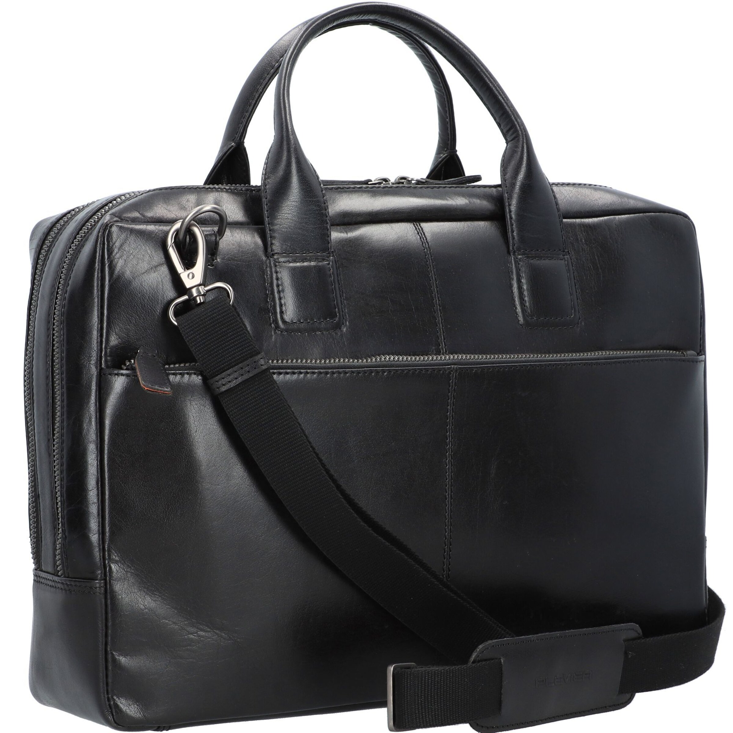 Plevier Document Bag in Black