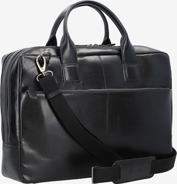 Plevier Document Bag in Black