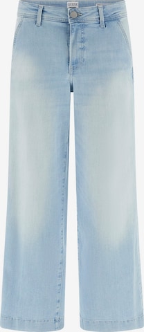 mėlyna GUESS Plačios klešnės Džinsai 'ZOYA': priekis