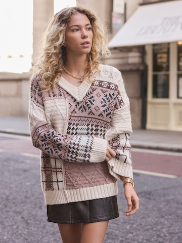 Next - Jersey en beige: frente