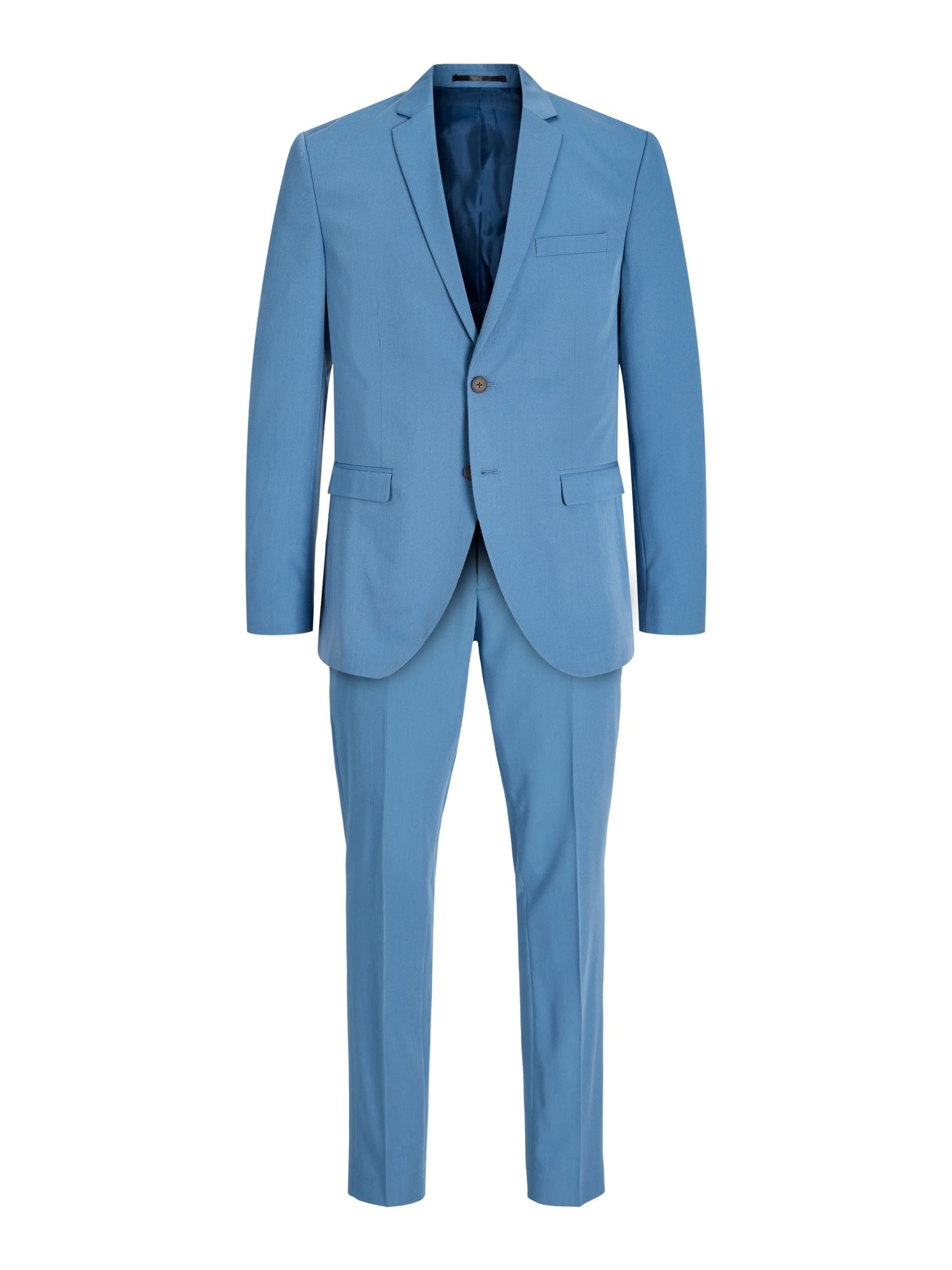 Coupe slim Costume 'JPRFranco' Jack & Jones Premium en bleu : devant