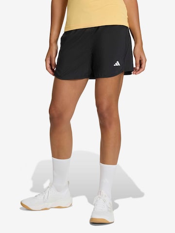 juoda ADIDAS PERFORMANCE Standartinis Sportinės kelnės 'WE': priekis