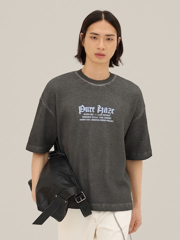 Bershka Póló - szürke: elől