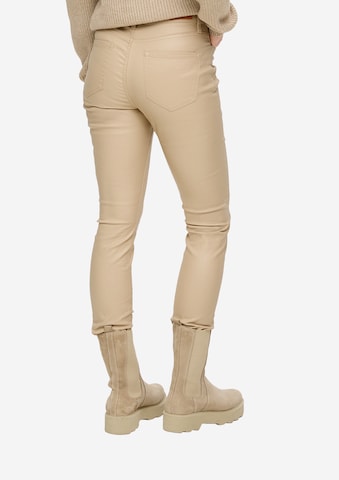 Skinny Jeans 'Izabell' di s.Oliver in beige