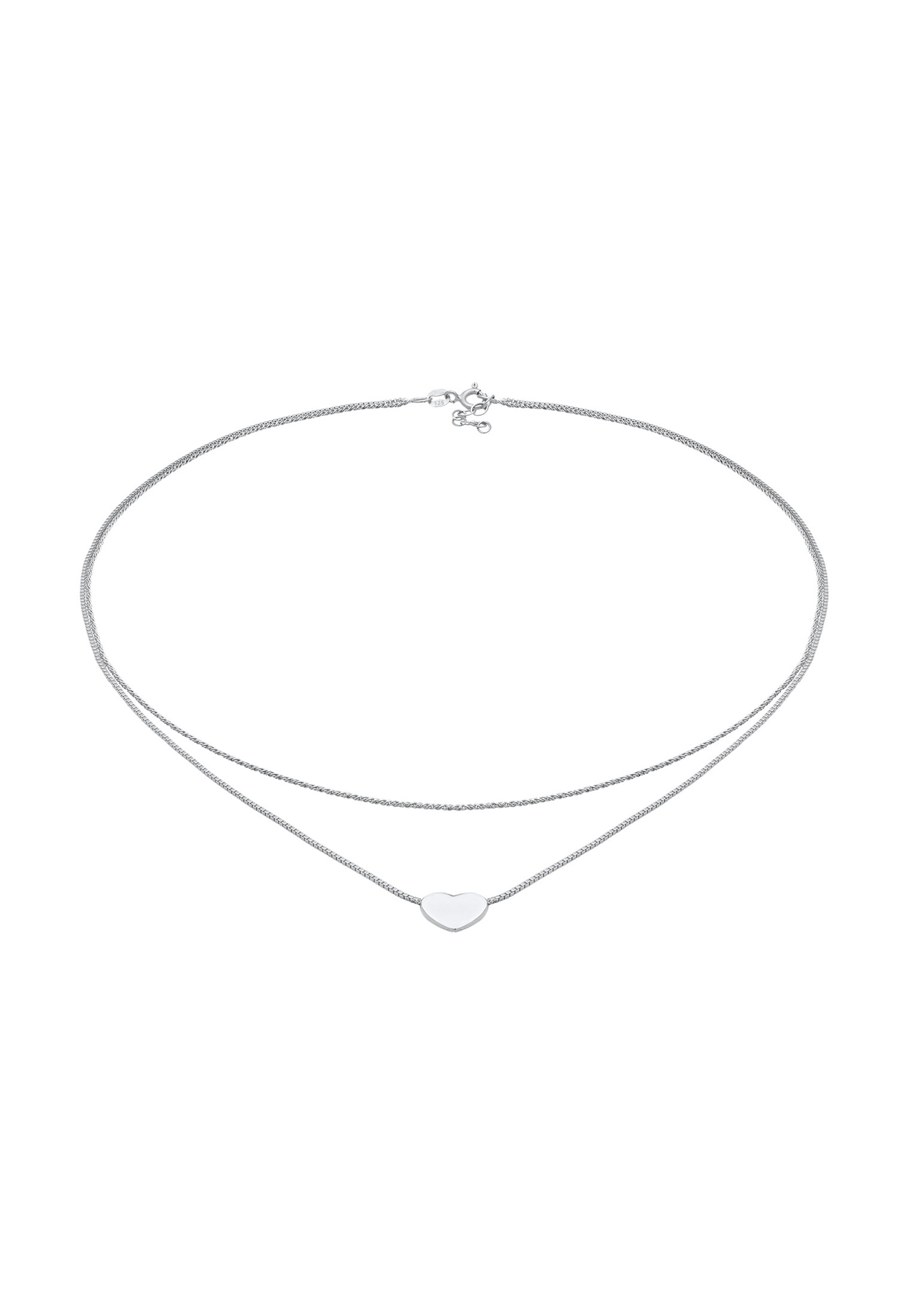 ELLI Ketting in Zilver: voorkant