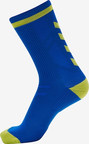 Hummel Athletic Socks 'ELITE INDOOR' in Blue: front
