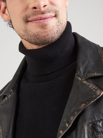 juoda JACK & JONES Megztinis 'JJEmil'