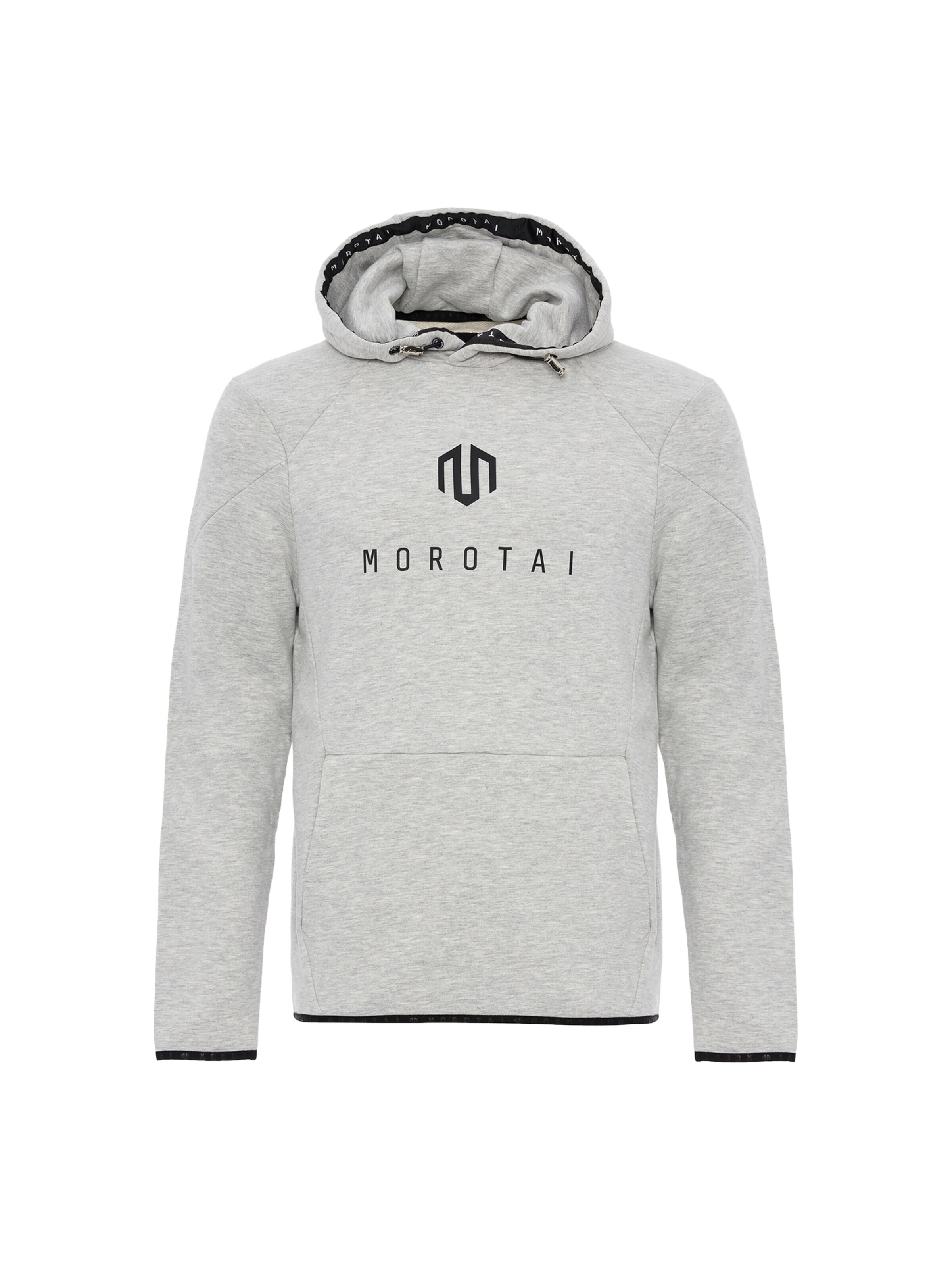 MOROTAI Sportsweatshirt 'Neo' in Grau: Vorderseite