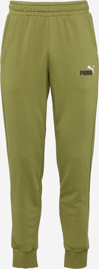 PUMA Спортен панталон 'ESS+' в светлозелено / черно / бяло, Преглед на продукта