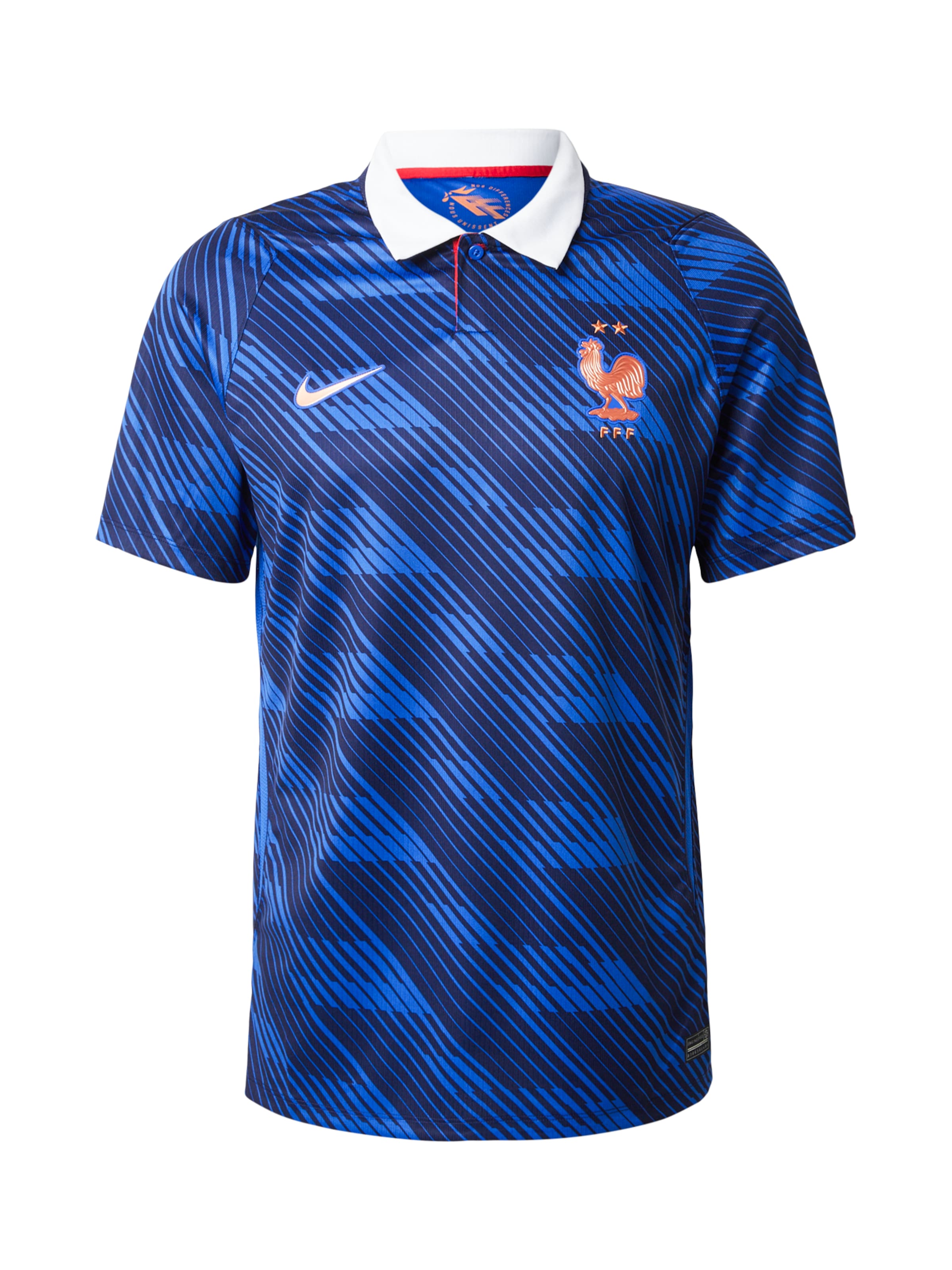 NIKE Спортивная майка 'FFF  STAD' в Синий: спереди