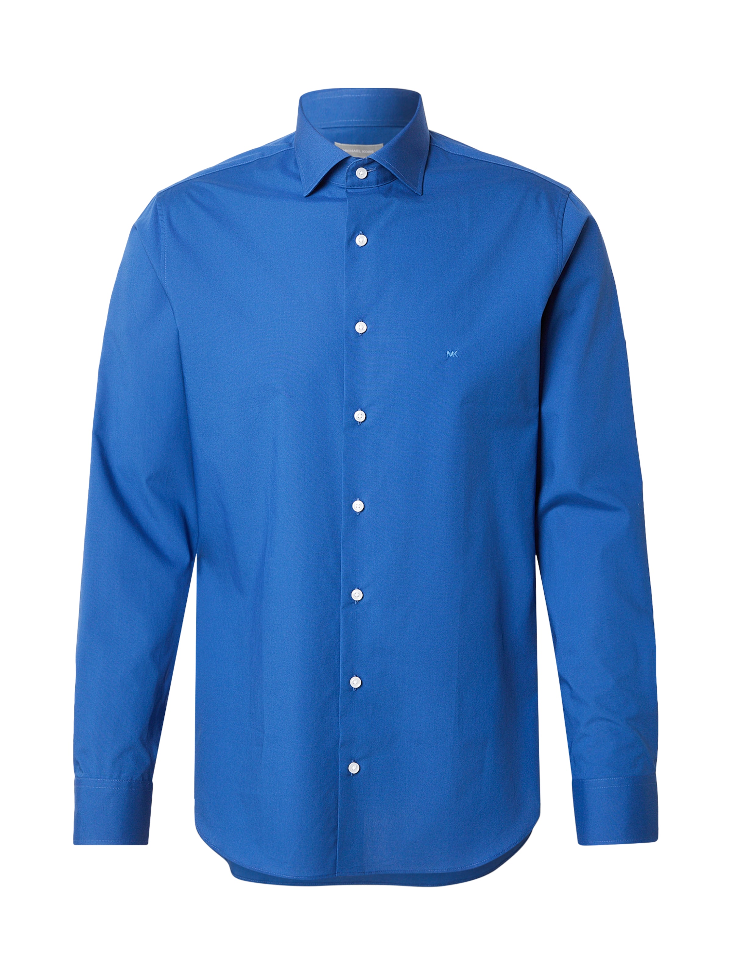 Michael Kors Slim Fit Hemd in Blau: Vorderseite