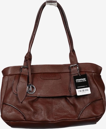 L.CREDI Handtasche gross Leder One Size in Braun: Vorderseite