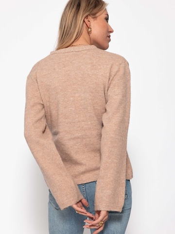 SASSYCLASSY Knit cardigan in Brown