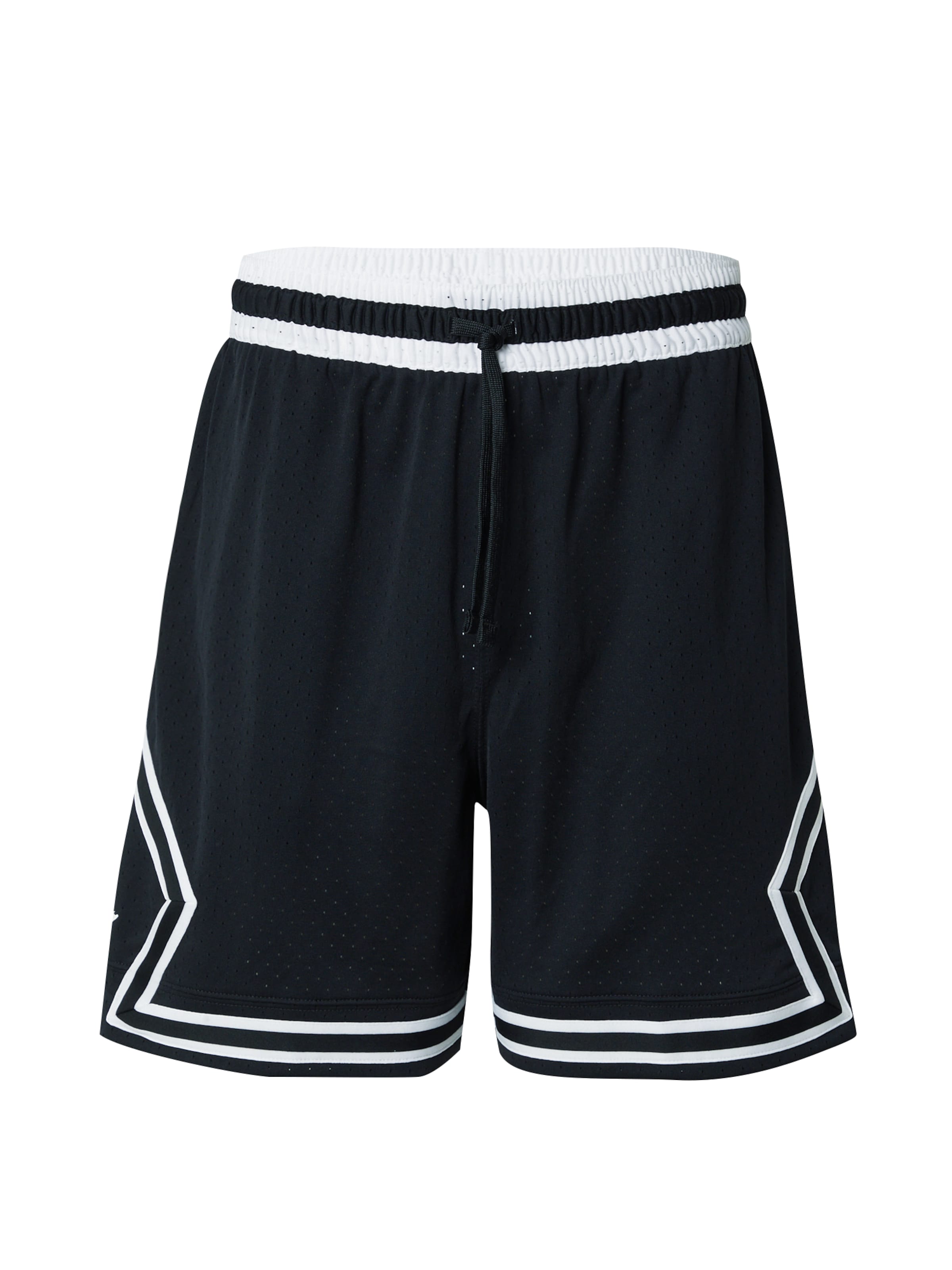 Jordan regular Παντελόνι φόρμας σε μαύρο: μπροστά