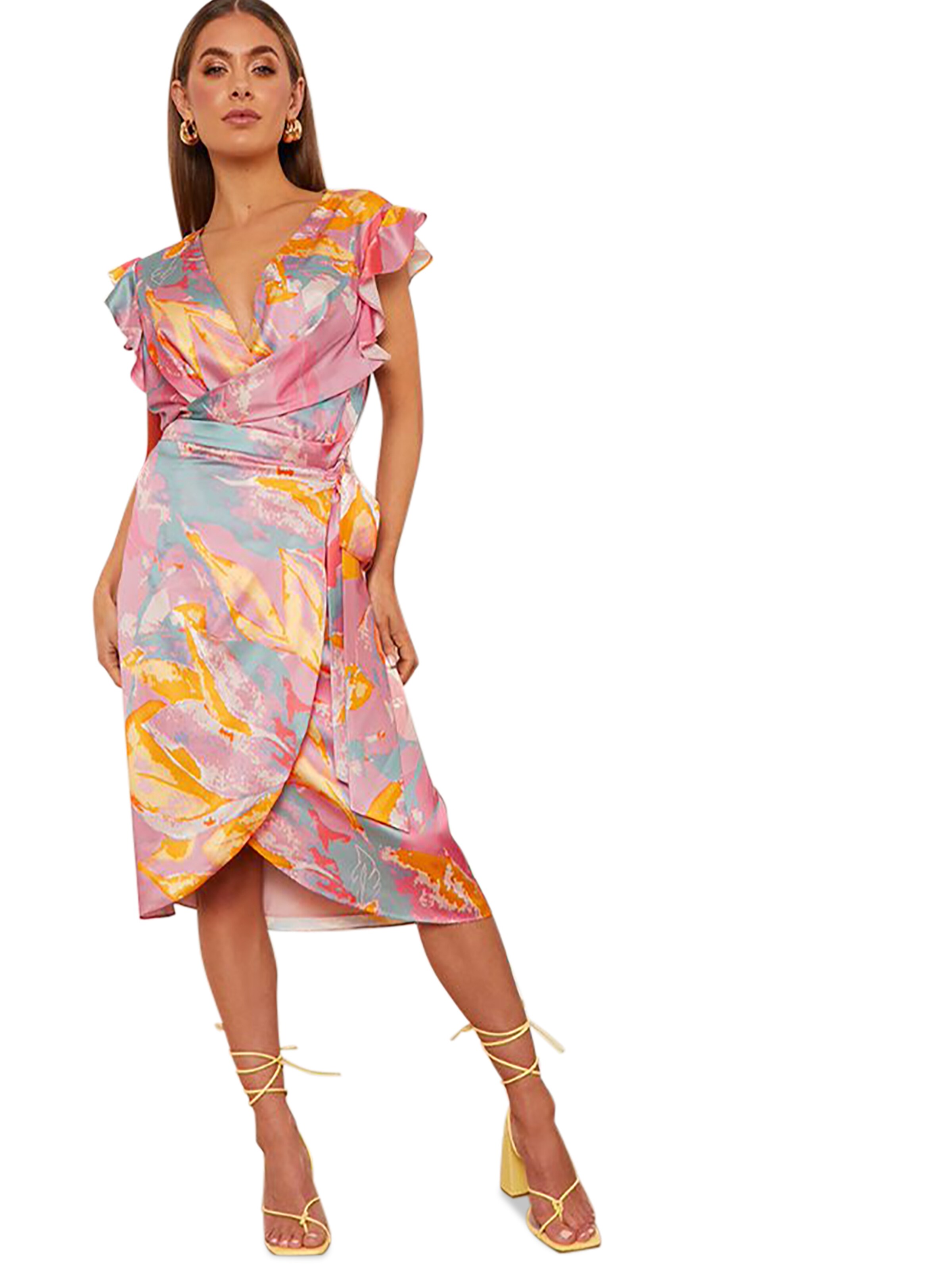 Chi Chi London - Falda en Mezcla de colores