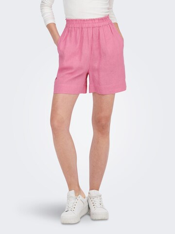 ONLY Regular Shorts 'Tokyo' in Pink: predná strana