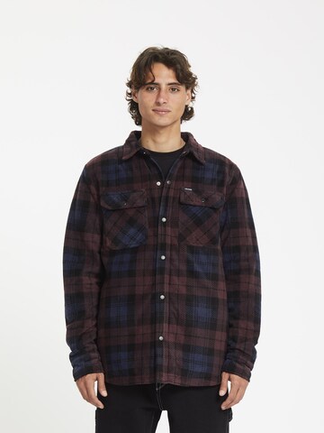 Veste mi-saison 'Bowered' Volcom en rouge : devant
