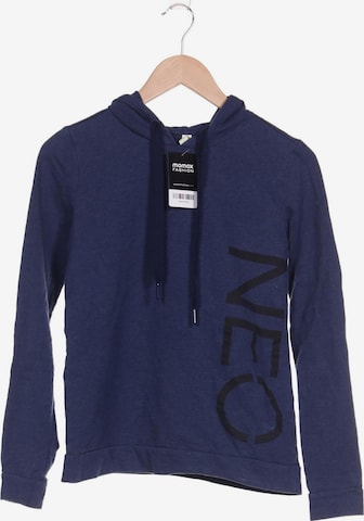 ADIDAS NEO Sweatshirt & Zip-Up Hoodie in M in Blue: front