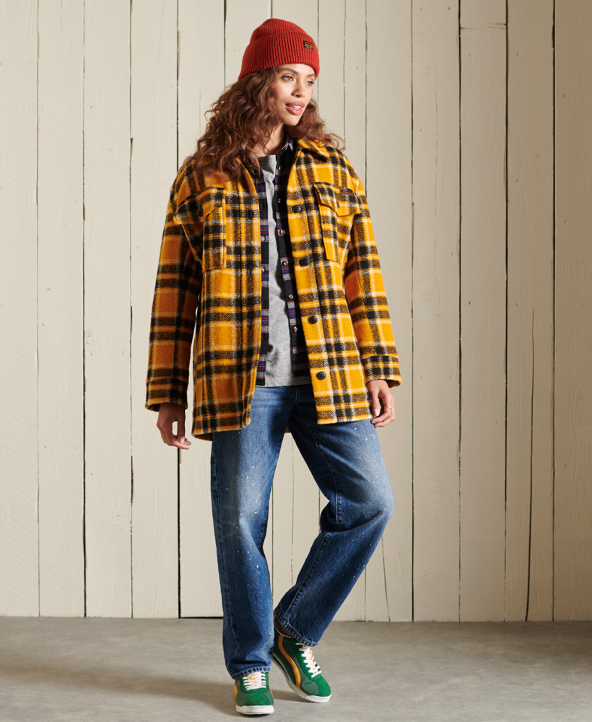 Frauen Jacken Superdry Jacke in Orange - KN21975 Frauen Jacken Superdry Jacke in Orange - KN21975